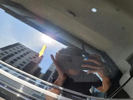 부산썬팅  매력적인 반사필름 레인보우V90  시공기 / 부산 진구