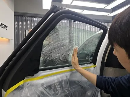 해운대 썬팅, GV80 신차검수에서 발견된 옥에 티 해결 후 레인보우 i90으로 완성! / 부산 진구 양정동