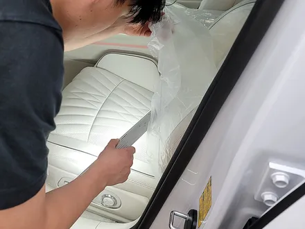 제네시스 g90 풀옵션 차량에 제대로 된 신차패키지 적용. / 부산 진구