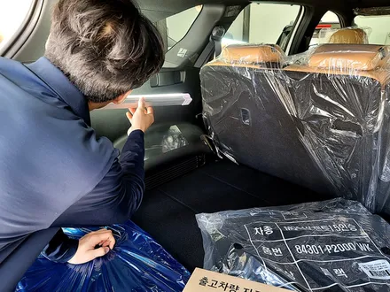 쏘렌토 스노우 화이트펄에 블랙의 멋을 더한 버텍스 900/700 시공 / 부산 진구