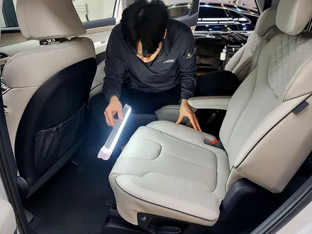 팰리세이드에 적용된 틴큐브Q1000, 언더코팅 시공기 / 부산 진구