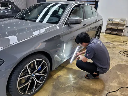 BMW530I 버니나 그레이에 알맞는 썬팅 필름은? / 부산 진구