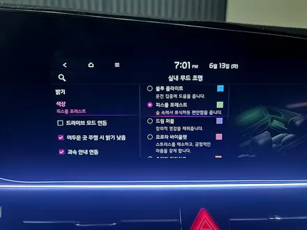 부산  울산 경남 엠비언트 무드등 맛집은 바로 여기! / 기아 / 디 올 뉴 니로 / 부산 진구