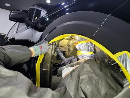 부산 카니발 바닥 방음, 휀다 방음 시공 / 부산 진구
