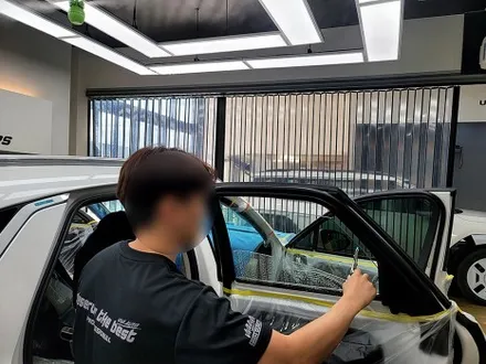 제네시스 GV80  부산금정구 PPF 포함한 패키지 시공기 / 부산 진구