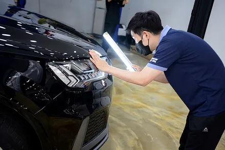 아우디 Q7, 쾌적한 드라이빙을 위한 루마버텍스 썬팅 / 부산 진구