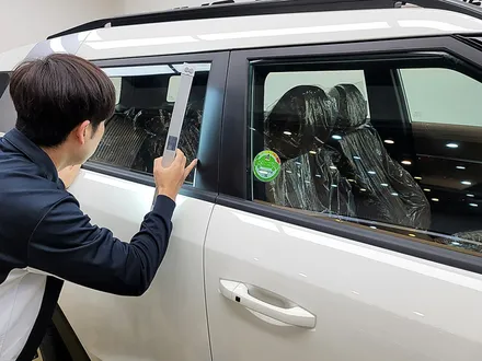 부산 레인보우I90 전면 33% 측후면 15% 농도 시공 / 부산 진구