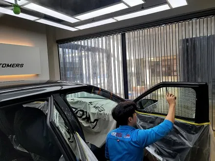 부산 PPF로 EV6 광빨내기 / 부산 진구