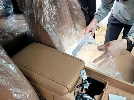 부산 싼타페 신차검수 이게 서비스라고??(당황) / 부산 진구 양정동