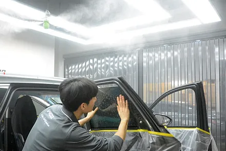 부산 유리막코팅을 비롯한 패키지 시공. / 부산 진구