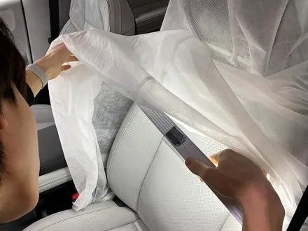 부산 폴스타4 신차패키지 작업이 몰립니다 몰려 / 부산 진구 양정동