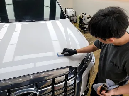 부산진구썬팅 전문점 비바에서 레인보우 V90 풀시공 완료 / 부산 진구