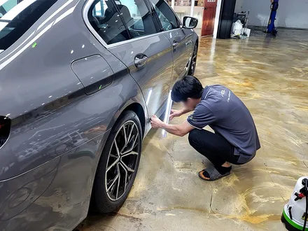 BMW530I 버니나 그레이에 알맞는 썬팅 필름은? / 부산 진구