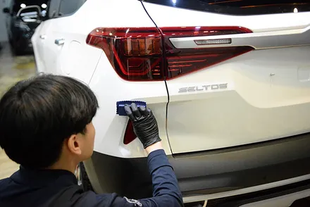 기아 소형SUV 셀토스, 레인보우 I90으로 가성비 있게 / 부산 진구
