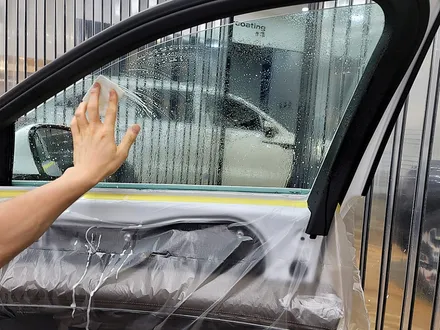 제네시스 g90 풀옵션 차량에 제대로 된 신차패키지 적용. / 부산 진구