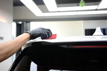 쏘렌토 MQ4 신차검수 후 루스터하이브리드 유리막코팅! / 부산 진구