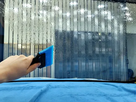 쏘렌토 스노우 화이트펄에 블랙의 멋을 더한 버텍스 900/700 시공 / 부산 진구
