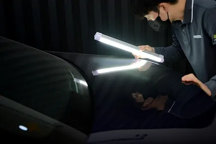 메르세데스 벤츠 E클래스 E250에 열차단 썬팅을 더하다. / 부산 진구