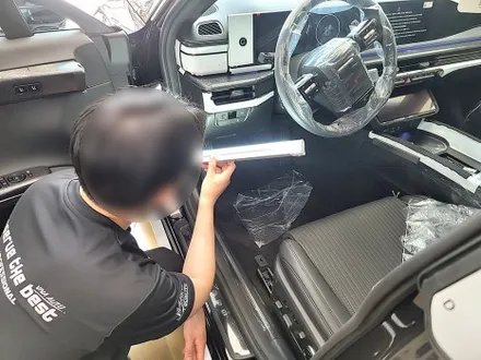 부산썬팅  매력적인 반사필름 레인보우V90  시공기 / 부산 진구