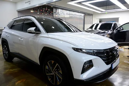 투싼 NX4 신차패키지, 부산 레이노S9 썬팅 시공 / 부산 진구