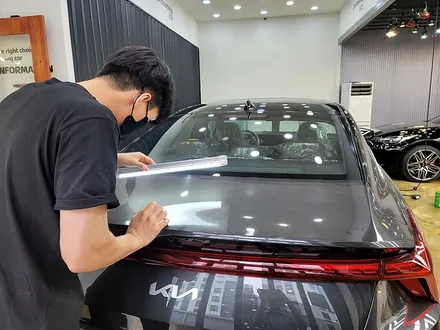 오랜 K8 출고대기 후 입고하여 신차패키지 진행! / 부산 진구