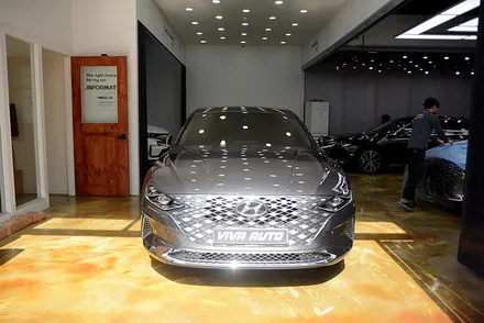 2022 그랜저 하이브리드, 깔끔한 틴팅이란 이런 것. / 부산 진구
