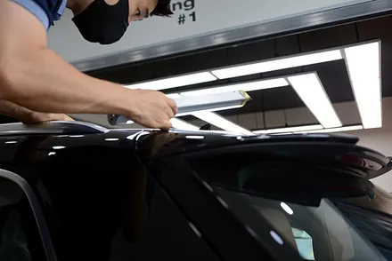아우디 Q7, 쾌적한 드라이빙을 위한 루마버텍스 썬팅 / 부산 진구
