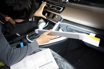 기아 소형SUV 셀토스, 레인보우 I90으로 가성비 있게 / 부산 진구