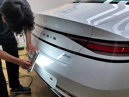 제네시스 g90 풀옵션 차량에 제대로 된 신차패키지 적용. / 부산 진구