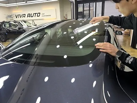 부산 테슬라틴팅 전문점의 고집 비바아우토가 모델3를 대하는 자세 / 부산 진구 양정동
