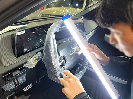 EV6 부산 브이쿨 VK 전면 썬팅 / 부산 진구
