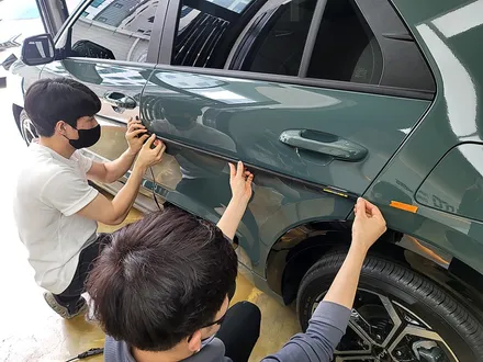 포드 익스플로러와 니로 가디언도어가드 장착 이야기. / 부산 진구