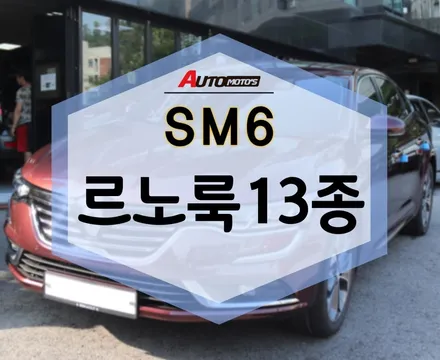 르노룩 13종 으로 SM6 슴식이 완성! / 서울 중랑구