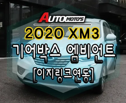 XM3 기어박스 엠비언트작업으로 멋진 실내 분위기깡패입니다 ^^ / 서울 중랑구