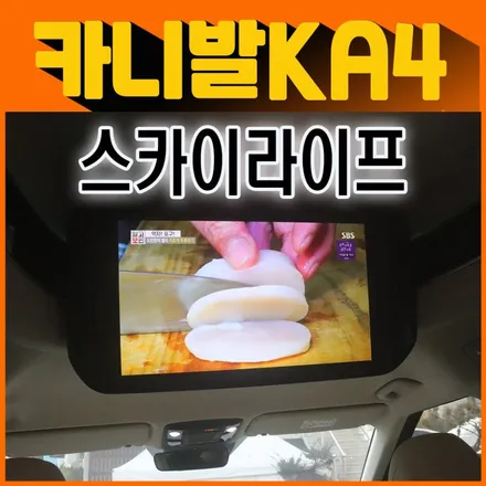 카니발KA4 스카이라이프 설치로 내차에 힐링아이템장착했습니다.[서울자동차튜닝 아우토모토스] / 서울 중랑구