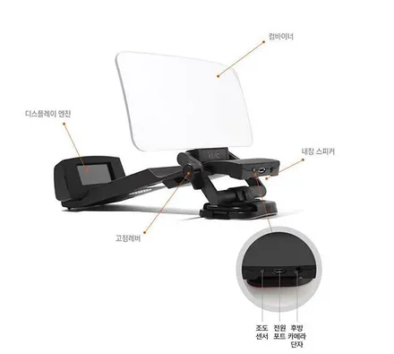 스파크 키빅HUD2[헤드업디스플레이]거치(스마트폰연동)+작업으로 든든한 나의 운전파트너~!!§서울자동차튜닝 아우토모토스§ / 서울 중랑구