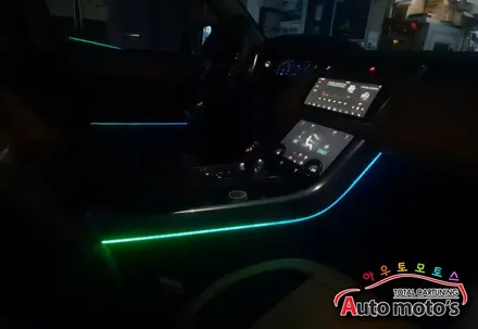 [서울 코더스엠비언트] 레인지로버스포츠 코더스엠비언트 작업했습니다 ^^ 비노출 매립식 / 스마트폰전용앱관리로 취향저격 엠비언트입니다 ^^ [서울자동차튜닝 아우토모토스 ] / 서울 중랑구