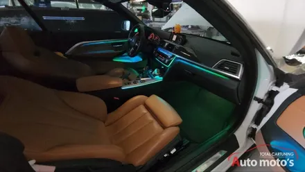 BMW430i 컨버터블 코더스엠비언트 원디디플렉터에 연동깢?? 내차실내가핫해졌습니다 ^^ / 서울 중랑구