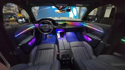 푸조408 무빙엠비언트 시공 후기\