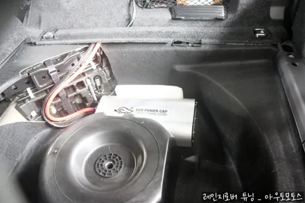 레인지로버 에코파워캡몬스터(차량출력증강) 조수석워크인 작업후기\