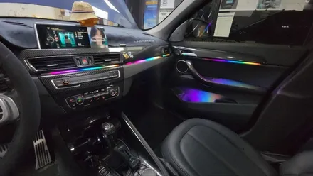 BMW X1코더스엠비언트로 예뻐진 실내 드라이브 취향저격 입니다 / 서울 중랑구