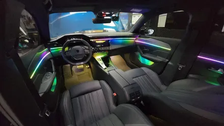 푸조408 무빙엠비언트 시공 후기\