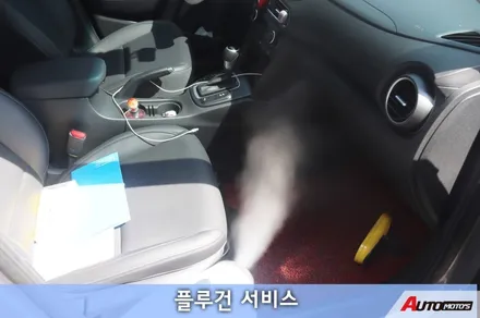 코나 캘리퍼 도색 , 휠보레 시공했습니다~ 레드로 깔맞춤! / 서울 중랑구