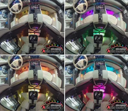 링컨 네비게이터 코더스엠비언트 시공작업 !! 퀄리티 작업으로 넣을수 있는 라인을 모두다 작업 !! FULL !! 시공작업 어서 보시죠 ^^ §§코더스총판 아우토모토스 §§ / 서울 중랑구