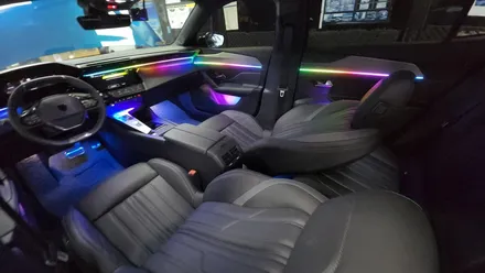 푸조408 무빙엠비언트 시공 후기\