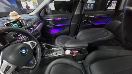 BMW X1코더스엠비언트로 예뻐진 실내 드라이브 취향저격 입니다 / 서울 중랑구