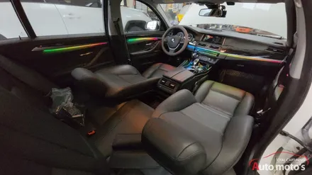 BMW520d 무빙엠비언트 작업후 달라진 내차 실내를 보시죠 ~! / 서울 중랑구