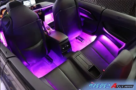 BMW 컨버터블 엠비언트무드등[스마트폰연동]작업으로 분위기대박 변신한내차!!고퀄리티 작업~만나보세요 !! ★ 서울자동차튜닝 아우토모토스 / 서울 중랑구