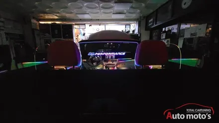 BMW 430i컨버터블 코더스엠비언트 시공내역 !! 나만의 스타일로원하는 색상으로 드라이브 하세요 ^^ / 서울 중랑구