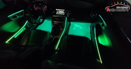 벤츠 SLK200 코더스엠비언트 무드등으로 !! 야간드라이브 갈맛이납니다 ^^[ 아우토모토스 ] / 서울 중랑구